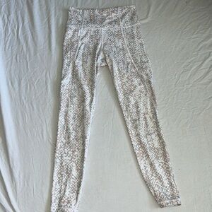 Athleta Salutation Stash Pocket Serpent tight XS
